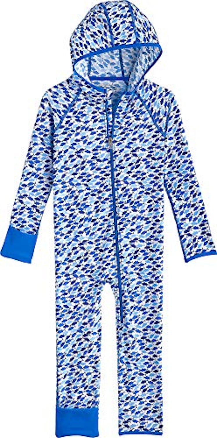 UPF 50+ Hooded Full Body Infant Swimsuit by Coolibar