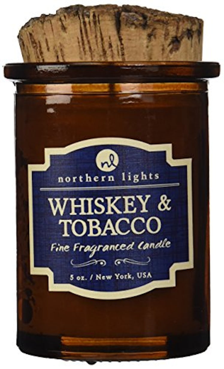 Whiskey and Tobacco Spirit Candle by Northern Lights Candles