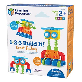 1-2-3 Build It! Robot Factory by Learning Resources