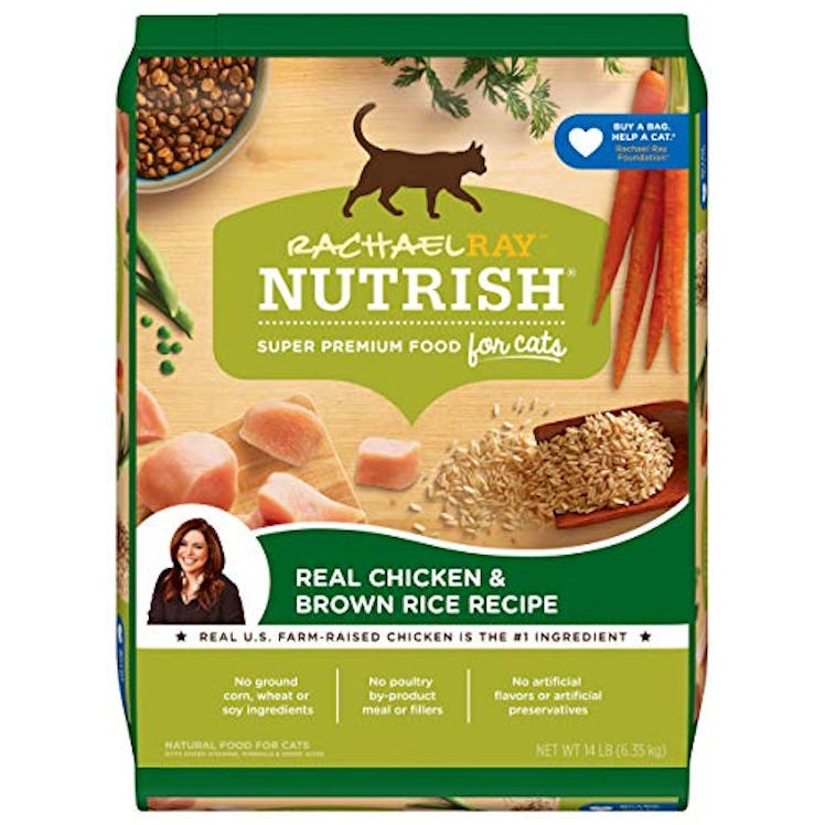 Rachael Ray Nutrish Natural Dry Cat Food, Chicken & Brown Rice Recipe