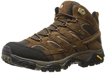 Moab 2 Mid Waterproof Hiking Boots for Men by Merrell