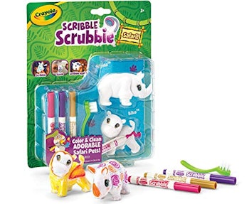 Scribble Scrubbie Safari Animals by Crayola
