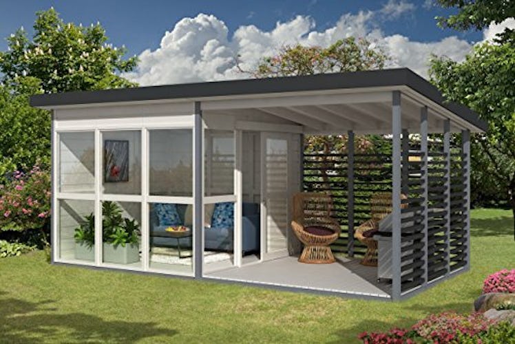 Allwood Solvalla Studio Cabin Kit Backyard House