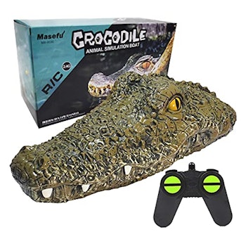 Life-Size Remote-Control Crocodile Head