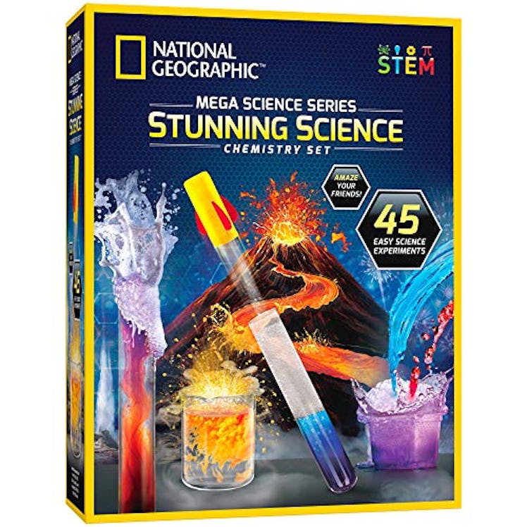 Mega Science Series Stunning Chemistry Set by National Geographic