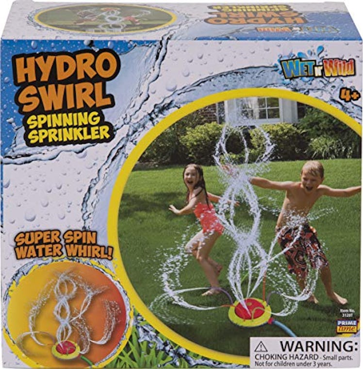 Hydro Swirl Spinning Sprinkler Outdoor Sprinkler Toy by Tidal Storm