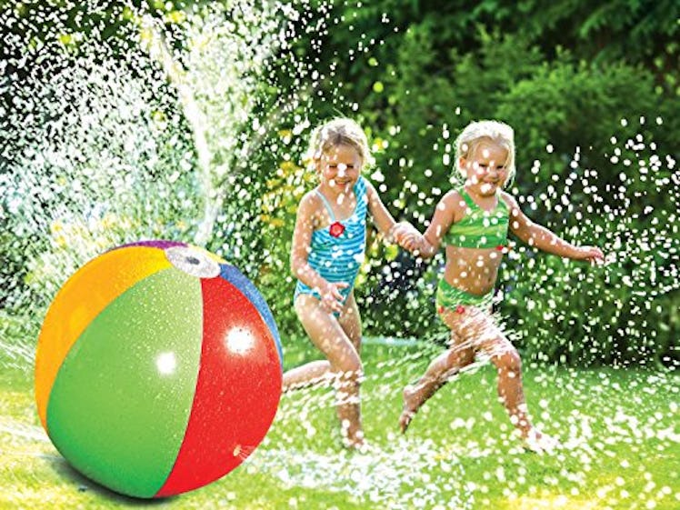 Splash and Spray Beach Ball Sprinkler by Poolmaster