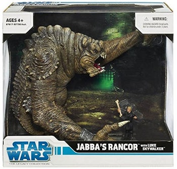 Star Wars Legacy Collection Exclusive Deluxe Battle Pack Jabba's Rancor with Luke Skywalker