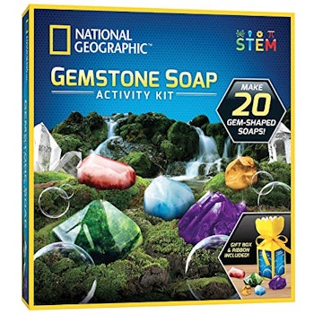 Gemstone Soap Making Kit by National Geographic
