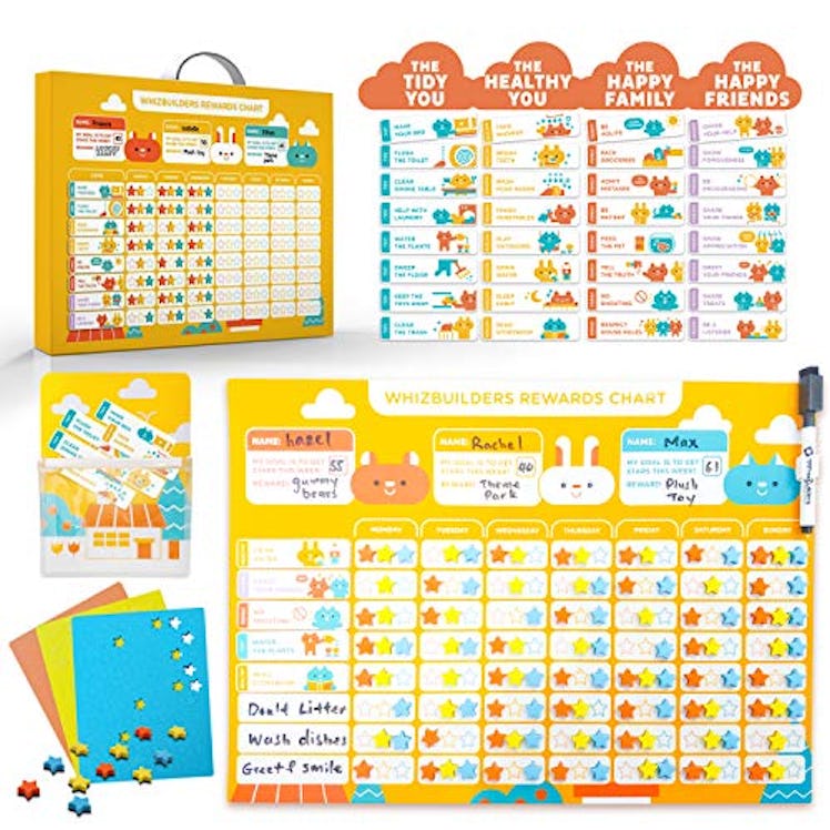 Visual Behavior Chore Reward Star Chart