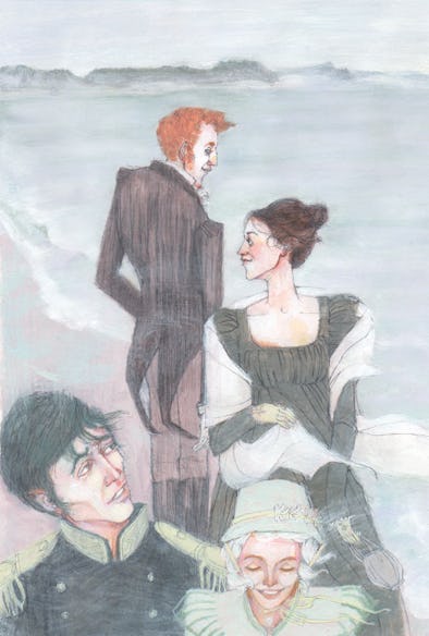 Beautiful Illustrations From a New Edition of Austen's “Persuasion”