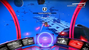 The new space flighting interface.