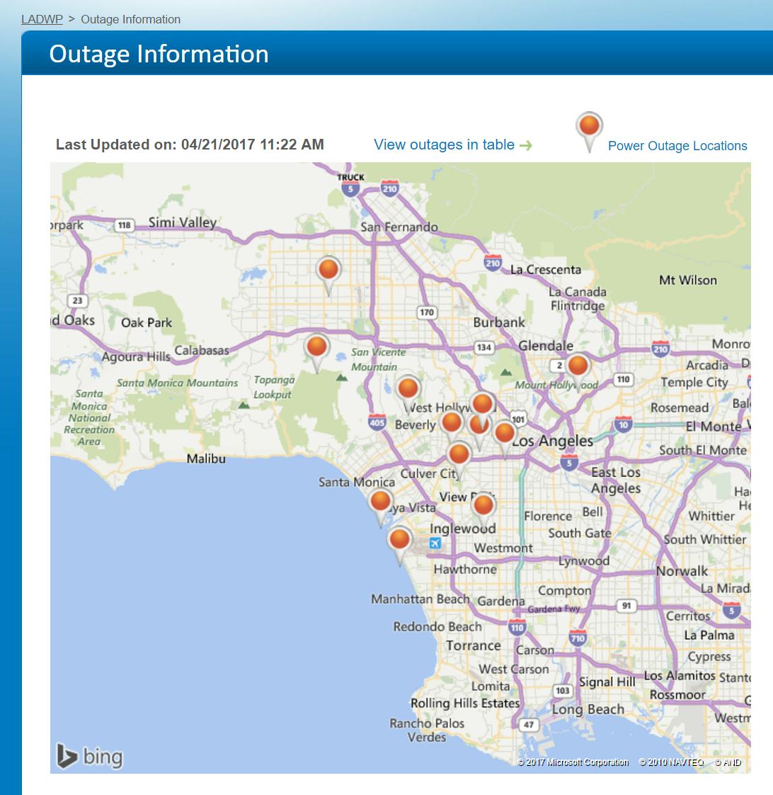 Power Outages Coincide In LA, New York, And San Francisco