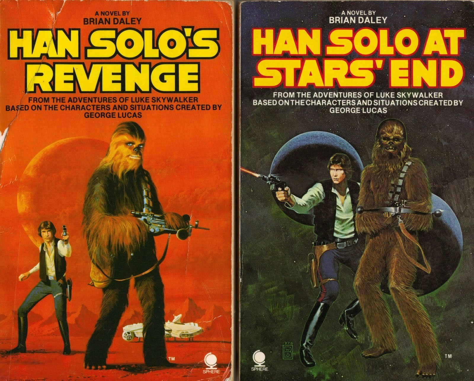 vintage star wars books