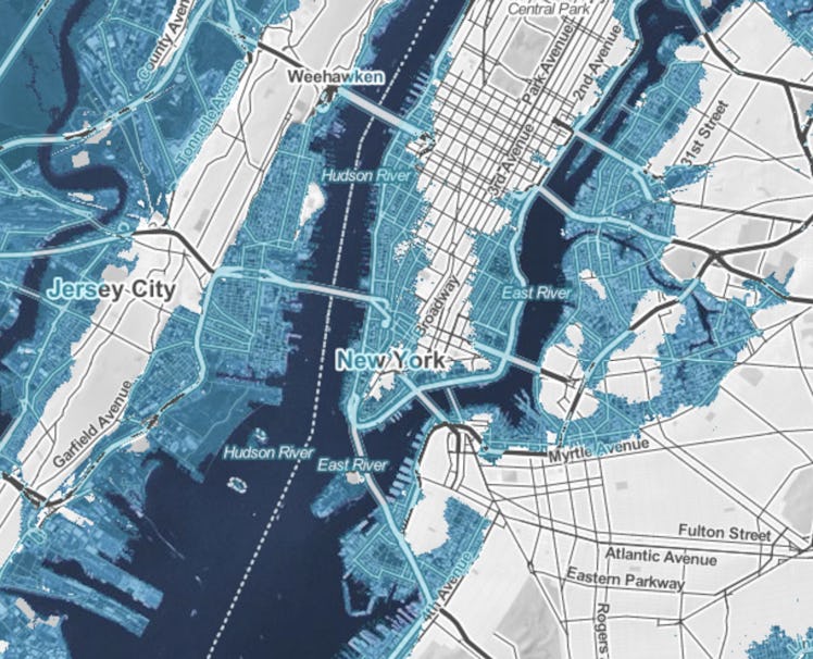 New York flooding map