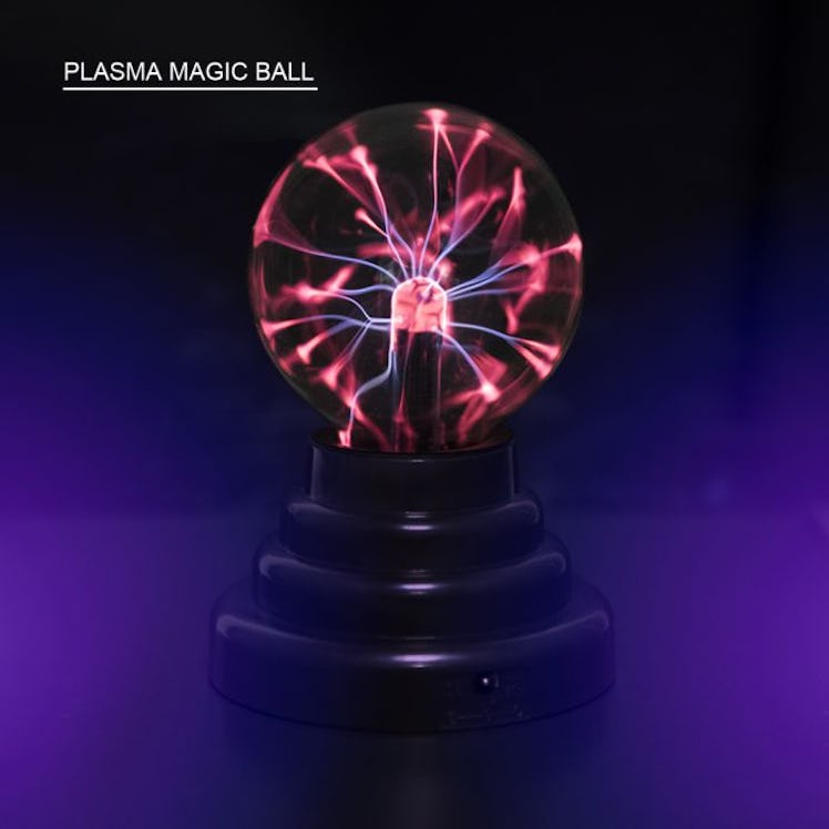 3 Inch Magical Plasma Ball Light Electric Globe Finger Touch Glow