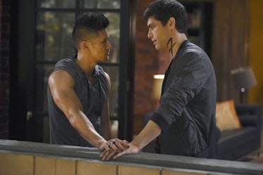 Harry Shum Jr. And Alexander Daddario in 'Shadowhunters' 