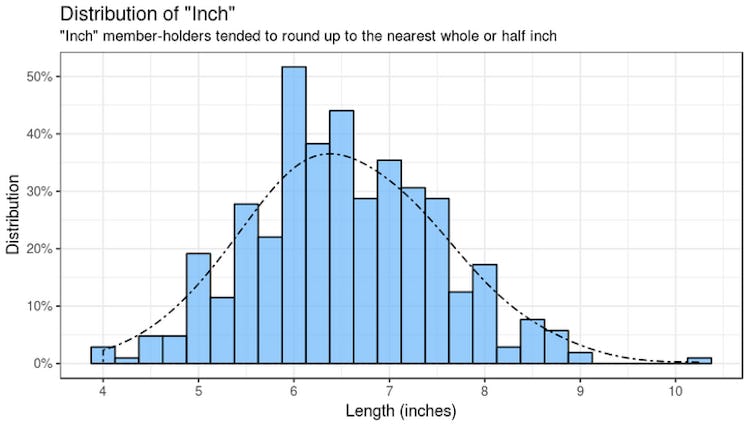 penis size chart, dick size chart , ideal penis size