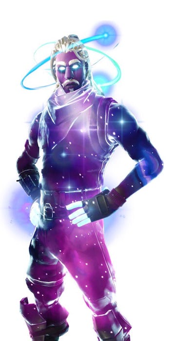 Fortnite Leaked Skins Cosmetics Galaxy Skin May Be A Samsung Exclusive