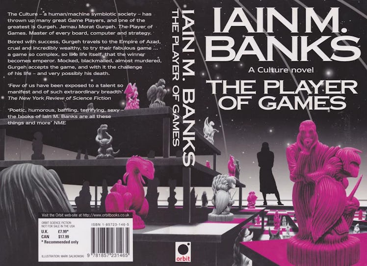 The book jacket for 'The Player of Games'