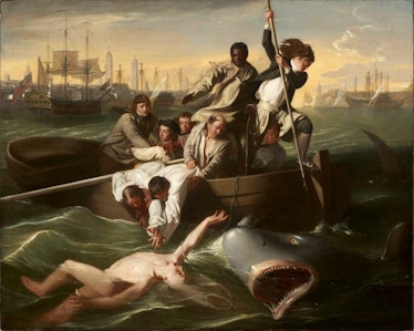 "Watson and the Shark" painting