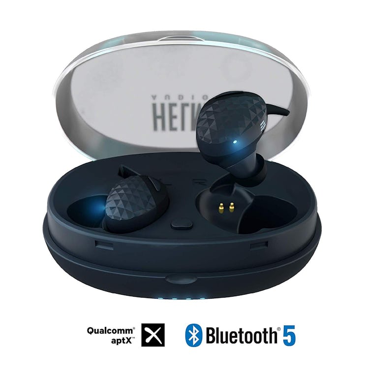 HELM True Wireless Bluetooth 5.0 Headphones, Earbuds, Audiophile HiFi Sound, Qualcomm aptX, Comfort ...