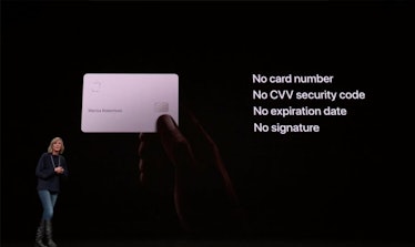 Apple credit card 