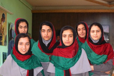 afghanistan all girl robotics team travel ban