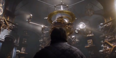 Sam Tarly and the gyroscope at the Citadel in 'Game of Thrones' Season 6