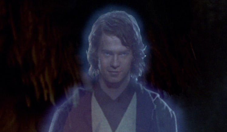 Wait, how did Anakin figure out how to become a Force ghost?