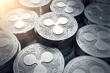 Ripple XRP tokens cryptocurrency