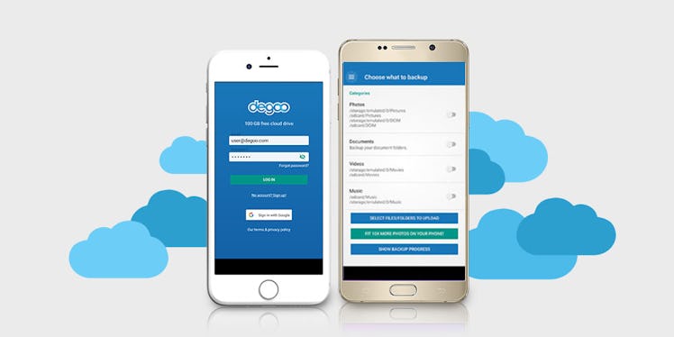 Degoo Premium: Lifetime 1TB Backup Plan