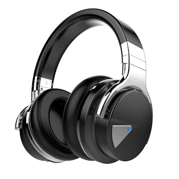 COWIN E7 Active Noise Cancelling Headphones Bluetooth Headphones with Mic Deep Bass Wireless Headpho...
