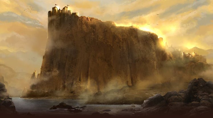 The Lannister family home Casterly Rock in 'Game of Thrones' 