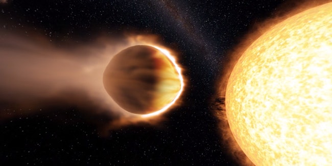 Boiling Exoplanet WASP-121b Is Warped Into The Shape Of A Football