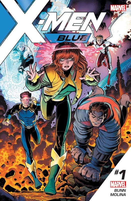 Cover for X-Men Blue by Marvel Comics