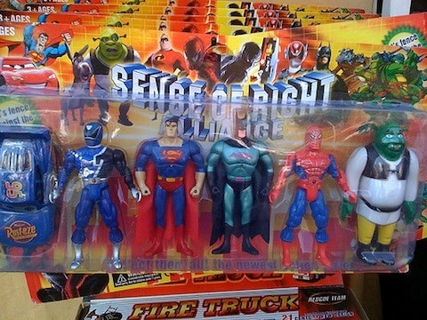 avengers bootleg toys