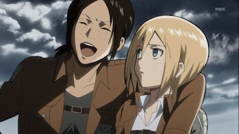 Eren Finally Got His First Kill On Attack On Titan Toshiki masuda as porco galliard. attack on titan