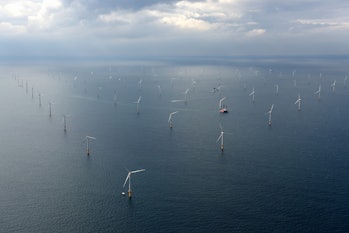 World's largest offshore wind farm.