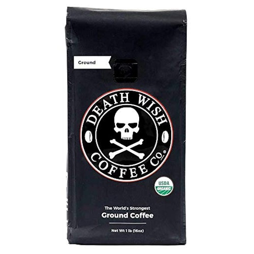 Death Wish Ground Coffee, The World's Strongest Coffee