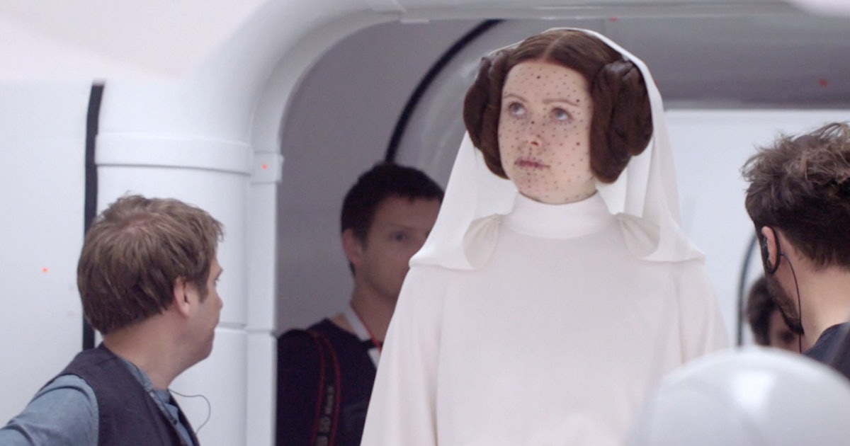 Here'S What Princess Leia Looked Like In 'Rogue One' Before Cgi