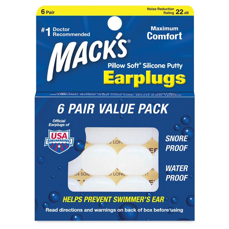 Mack's Pillow Soft Silicone Earplugs