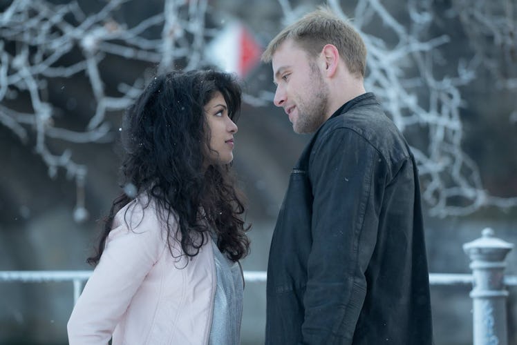 Tina Desai and Max Riemelt in Sense8