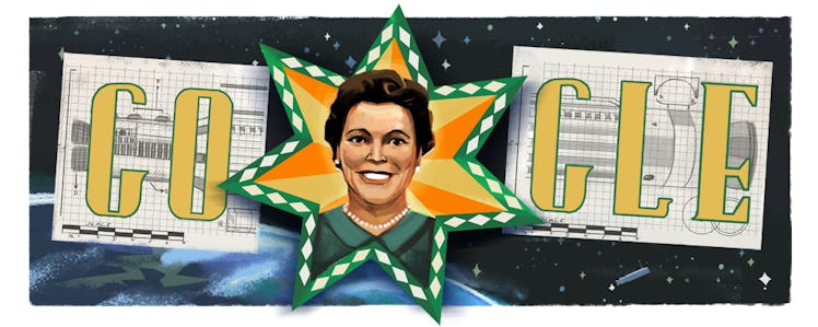 Mary G. Ross Google Doodle.