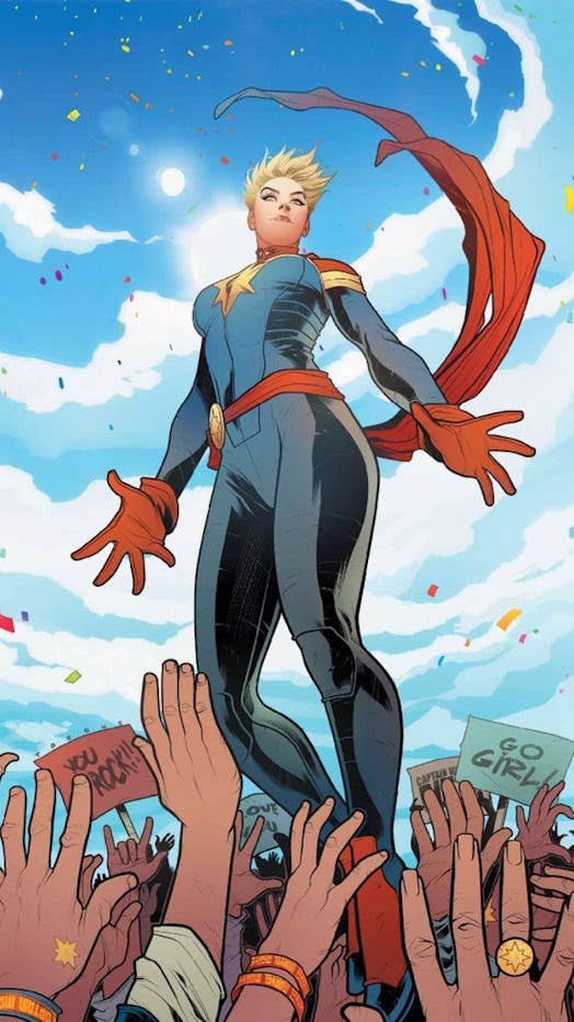Captain Marvel cover for Marvel Comics