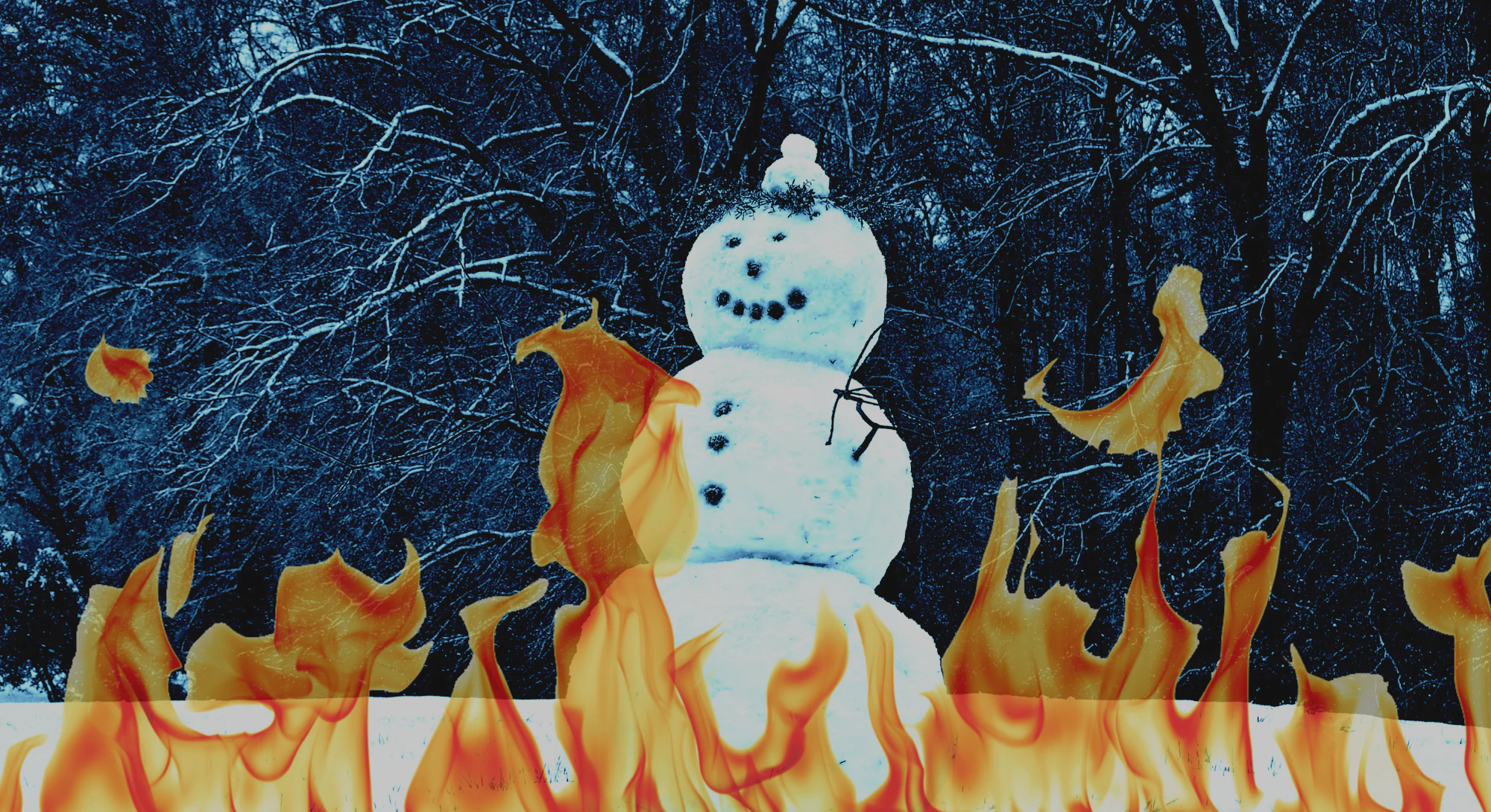 Why Does Snow Burn?