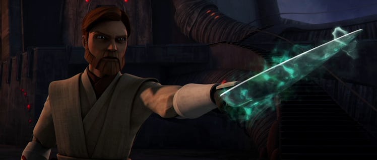 Obi-Wan with the Dagger of Mortis