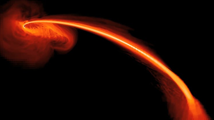 Black Hole Caught in a Stellar Homicide (NASA, Chandra, GALEX, 05/03/12)