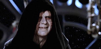 Ian Mcdiarmid as Emperor Palpatine in 'Return of the Jedi.'