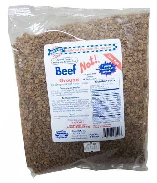 Dixie Diners' Club - Beef (Not!) Ground